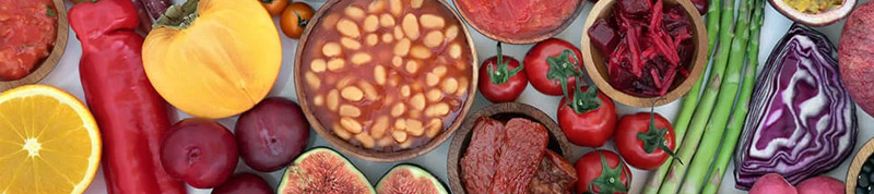 Various-red-and-orange-fruits-and-veggies-2 Yellow, orange and red pigments in fruits are indicators of phytochemicals benefit