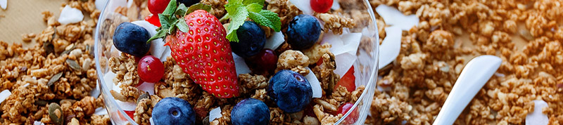 Muesli contains all you need for a good breakfast - fiber, vitamins, and phytonutrients