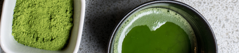 matcha, and green tea in general, is a great source of l-theanine